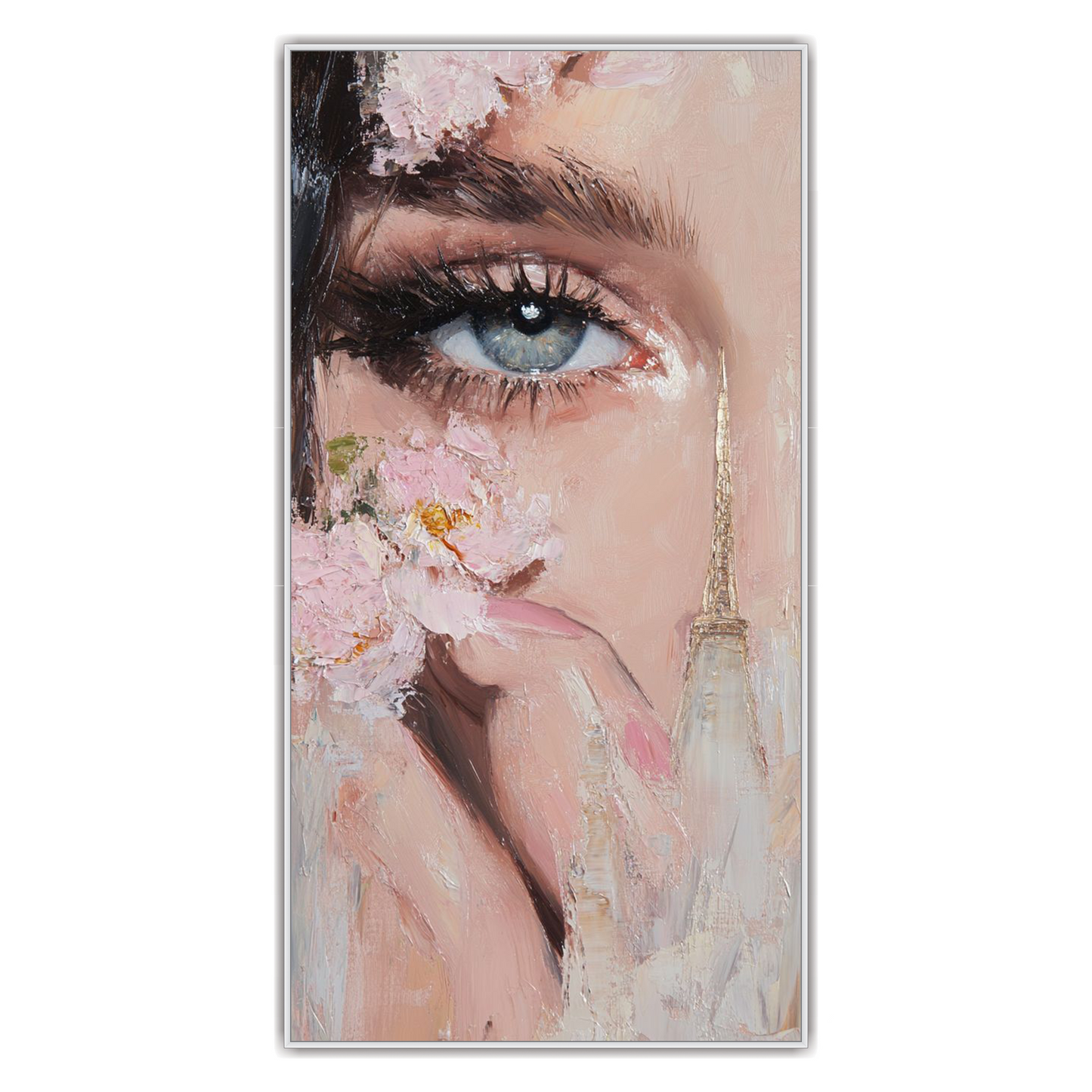 Beautiful Face Canvas Art Wall Painting