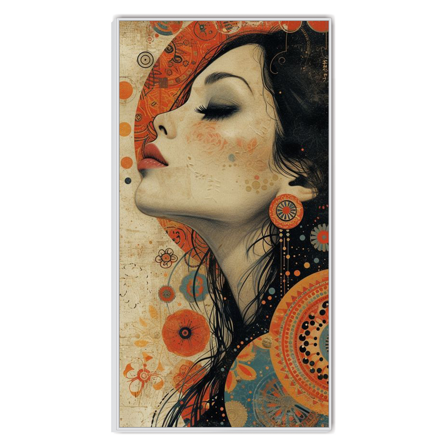 Woman Digital Art | Canvas Art Wall Painting