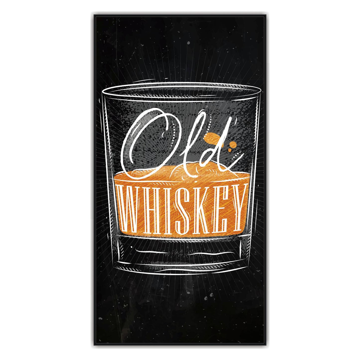 Whiskey Old Color Canvas Print Wall Painting