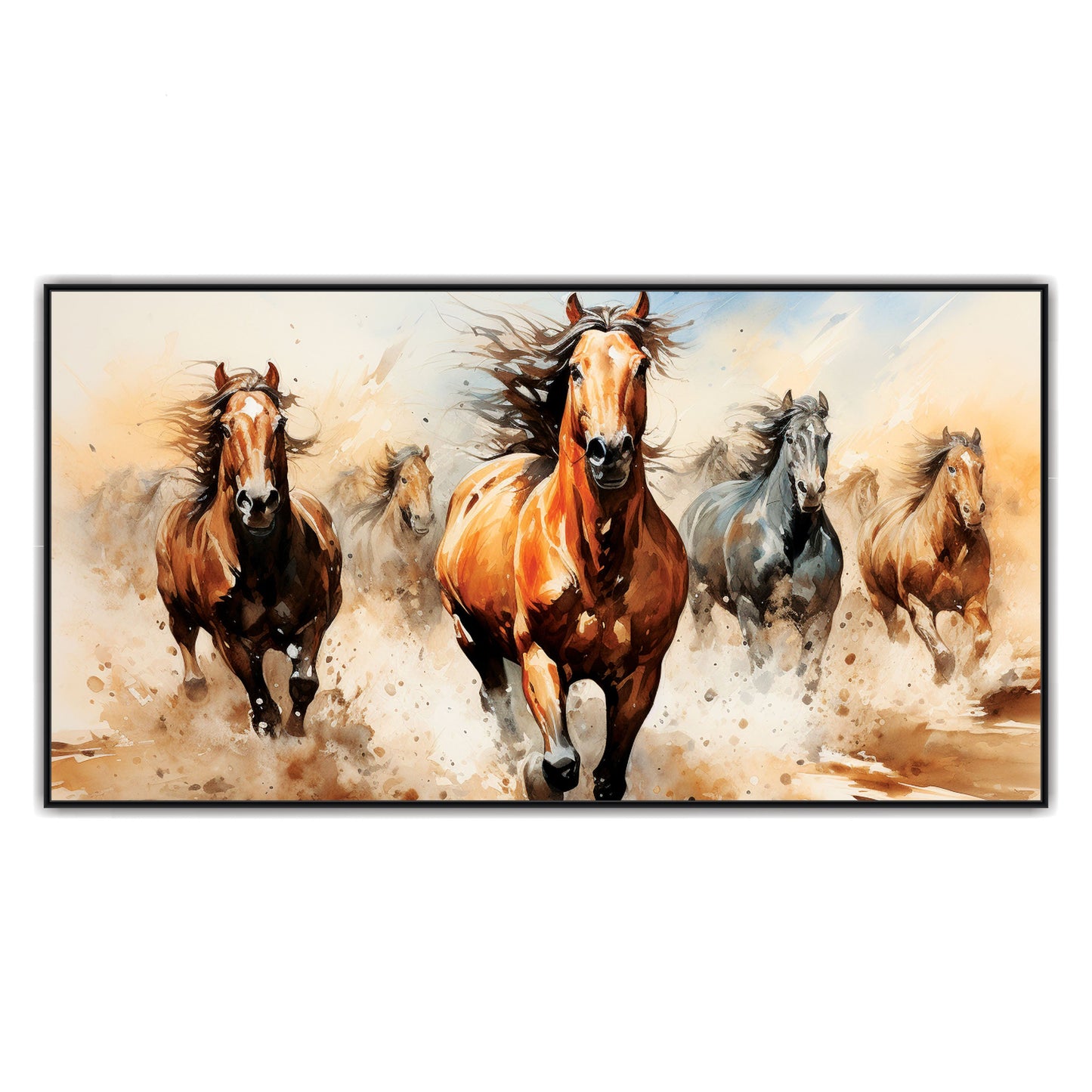 Beautiful horse art Canvas Print Wall Painting