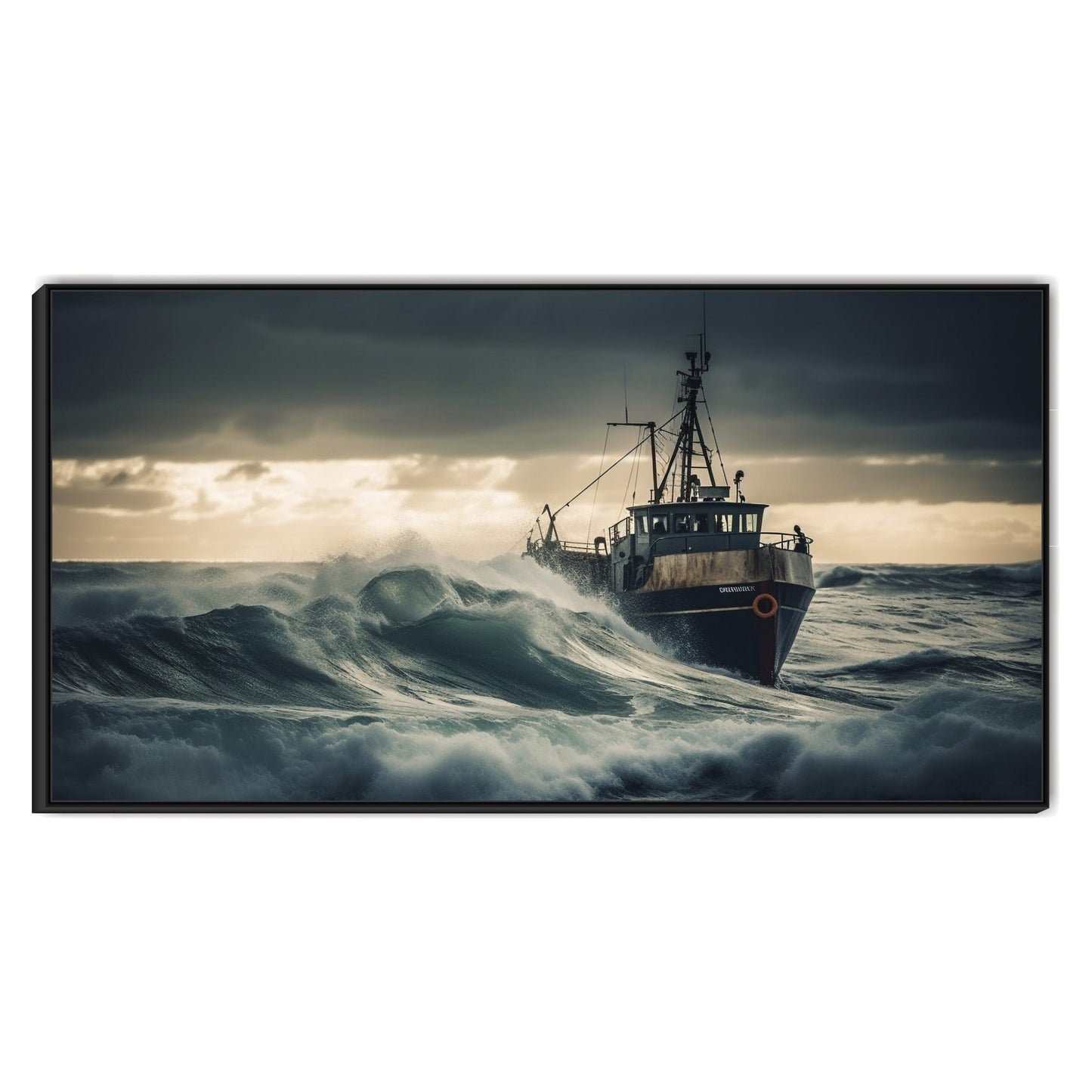 Boating view Canvas Print Wall Painting