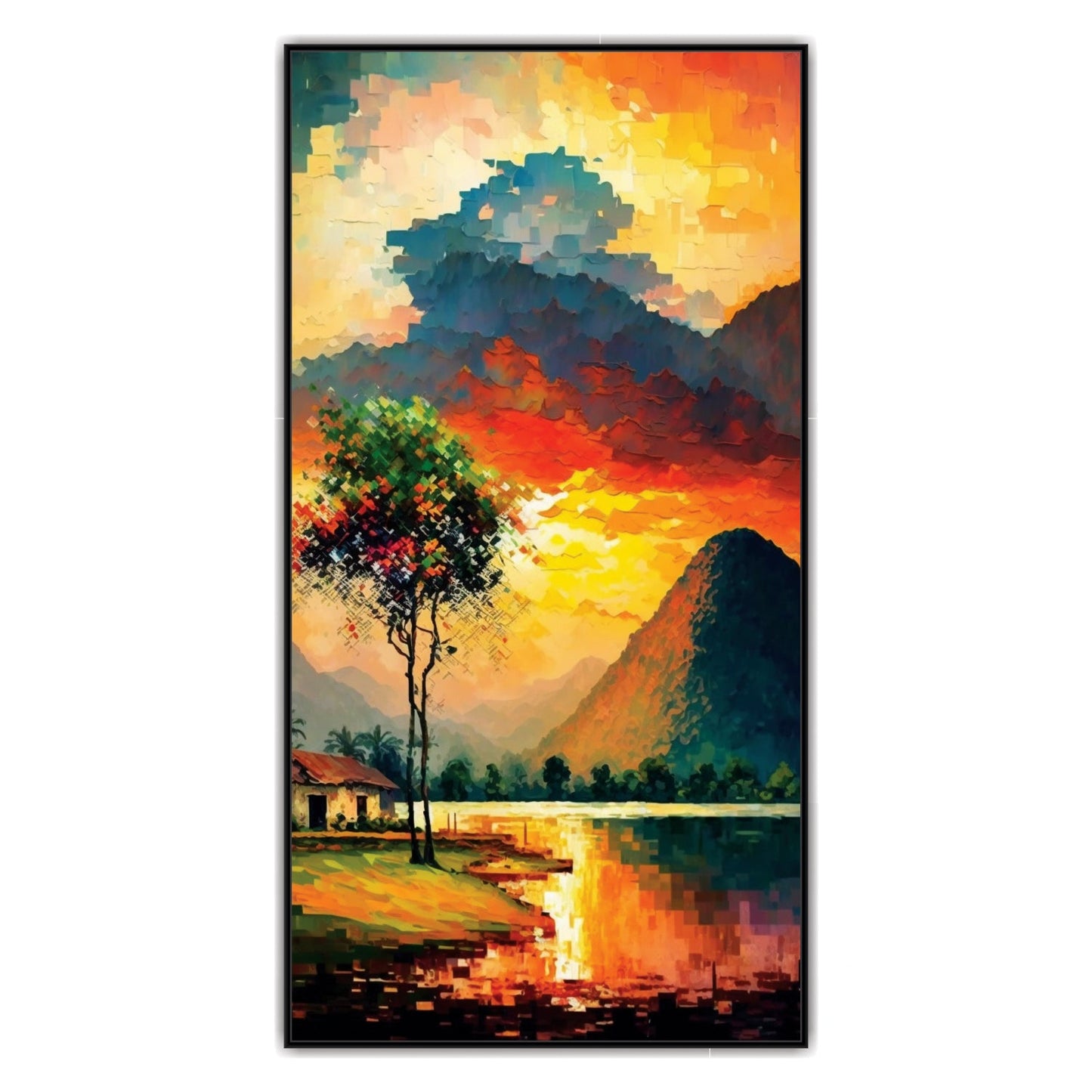 3D Nature Canvas Art Wall Painting