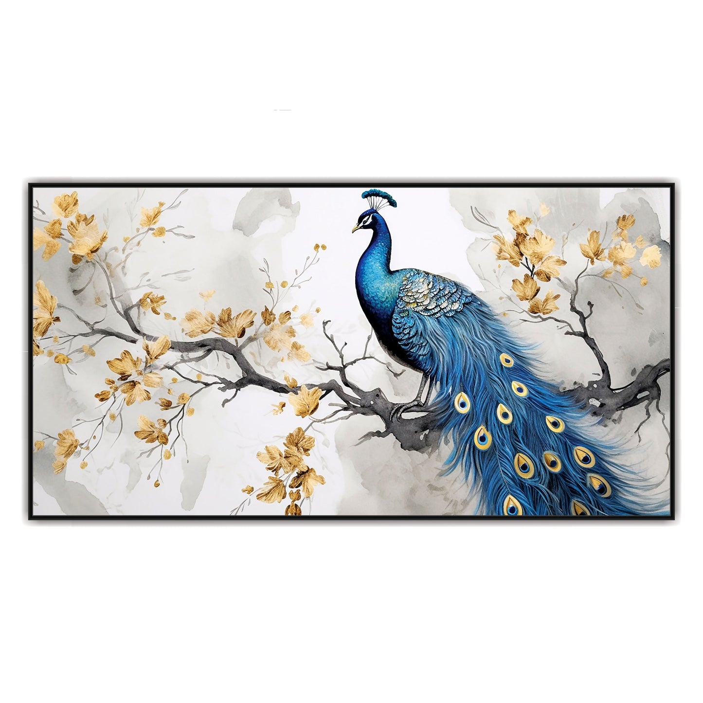 Peacock Canvas art Print Wall Painting