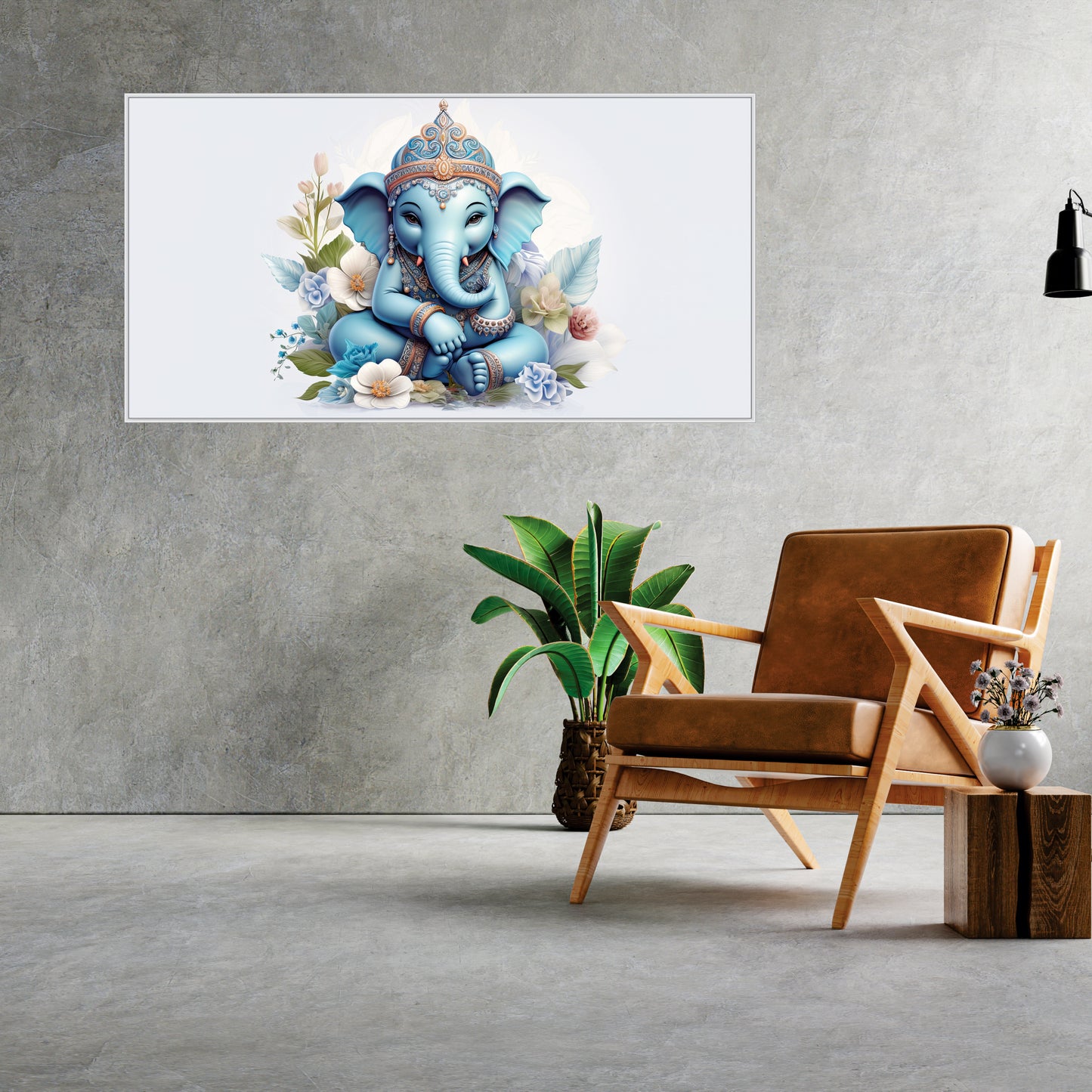 Bal Ganesha Canvas Art