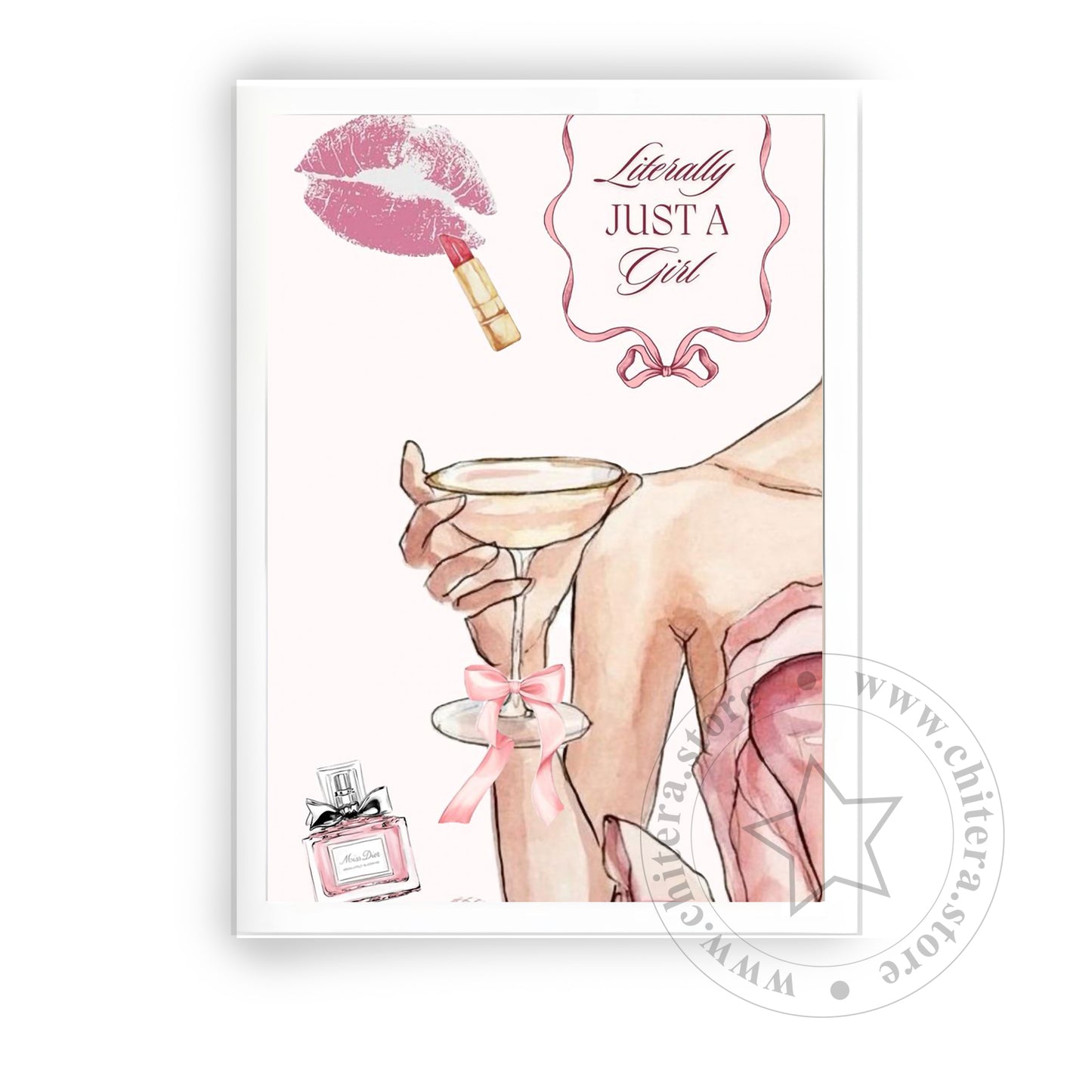 Girly Aesthetic Wall Canvas Art