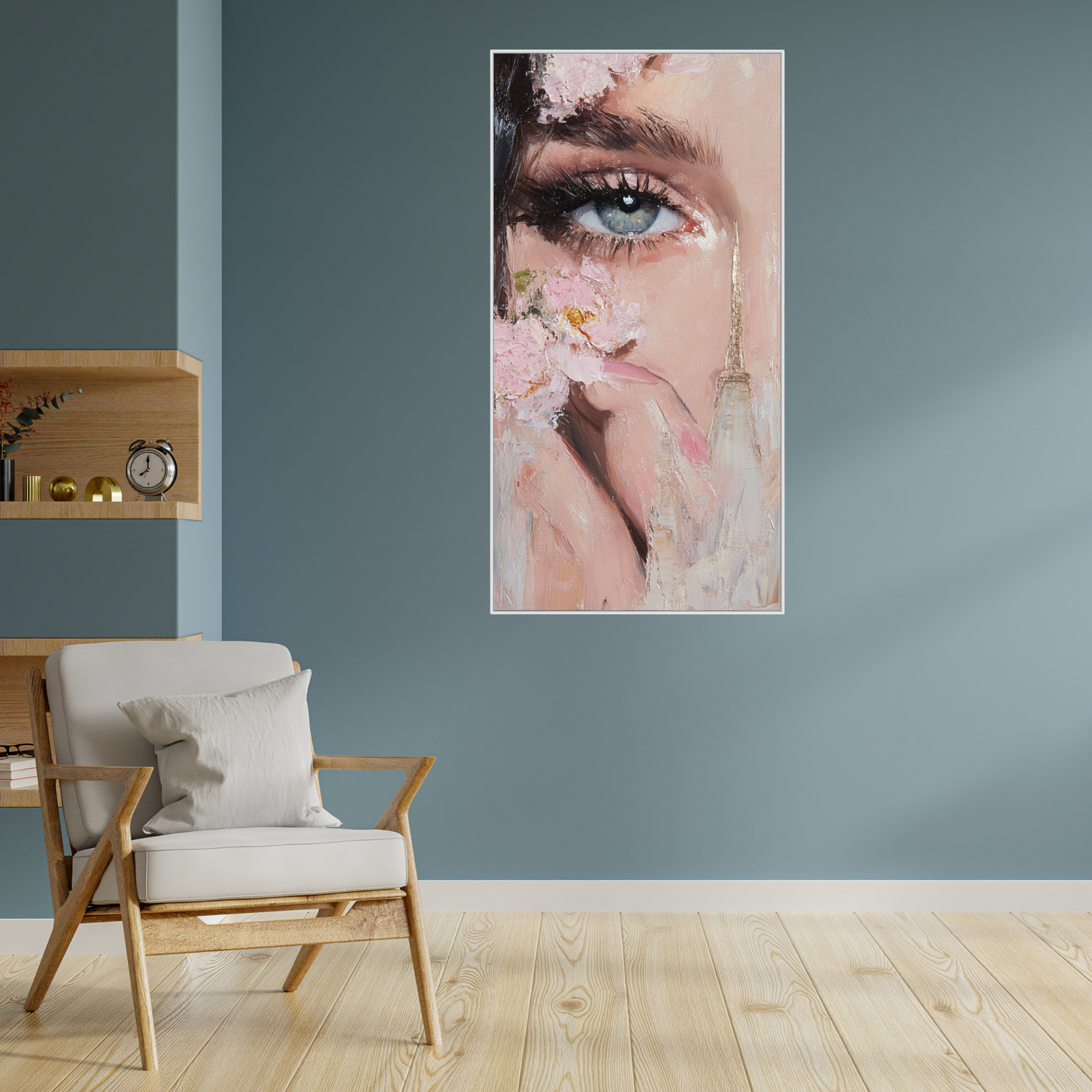 Beautiful Face Canvas Art Wall Painting