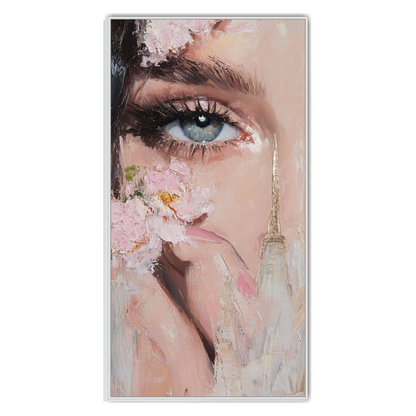 Beautiful Face Canvas Art Wall Painting