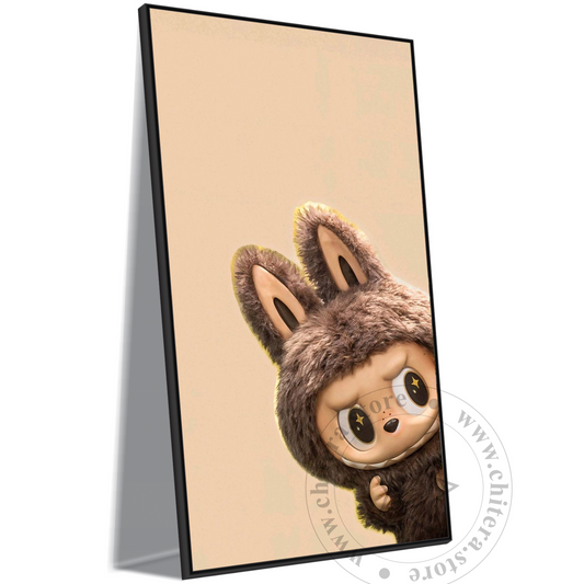 Labubu Bunny Doll Canvas Wall Art