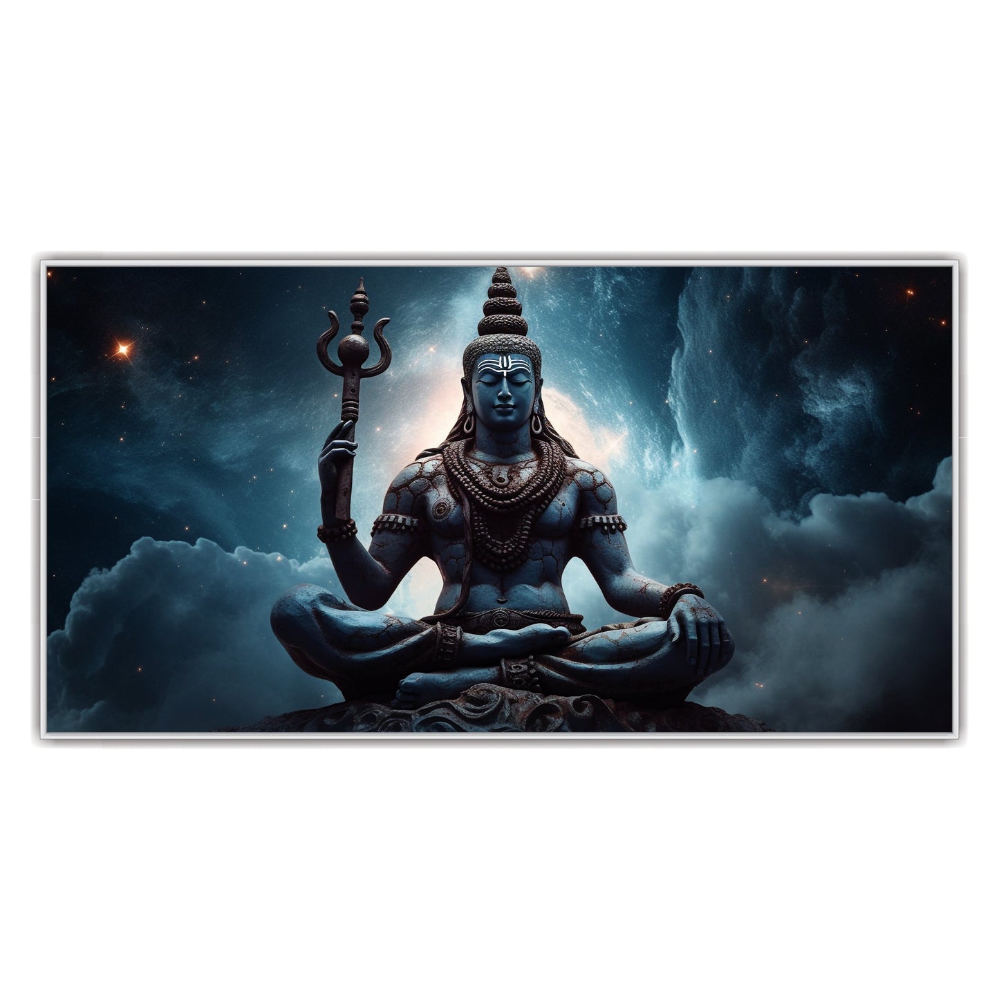 Lord Shiva Canvas Print Wall Painting