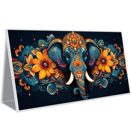 Madhubani ganesha art painting Canvas Wall Painting
