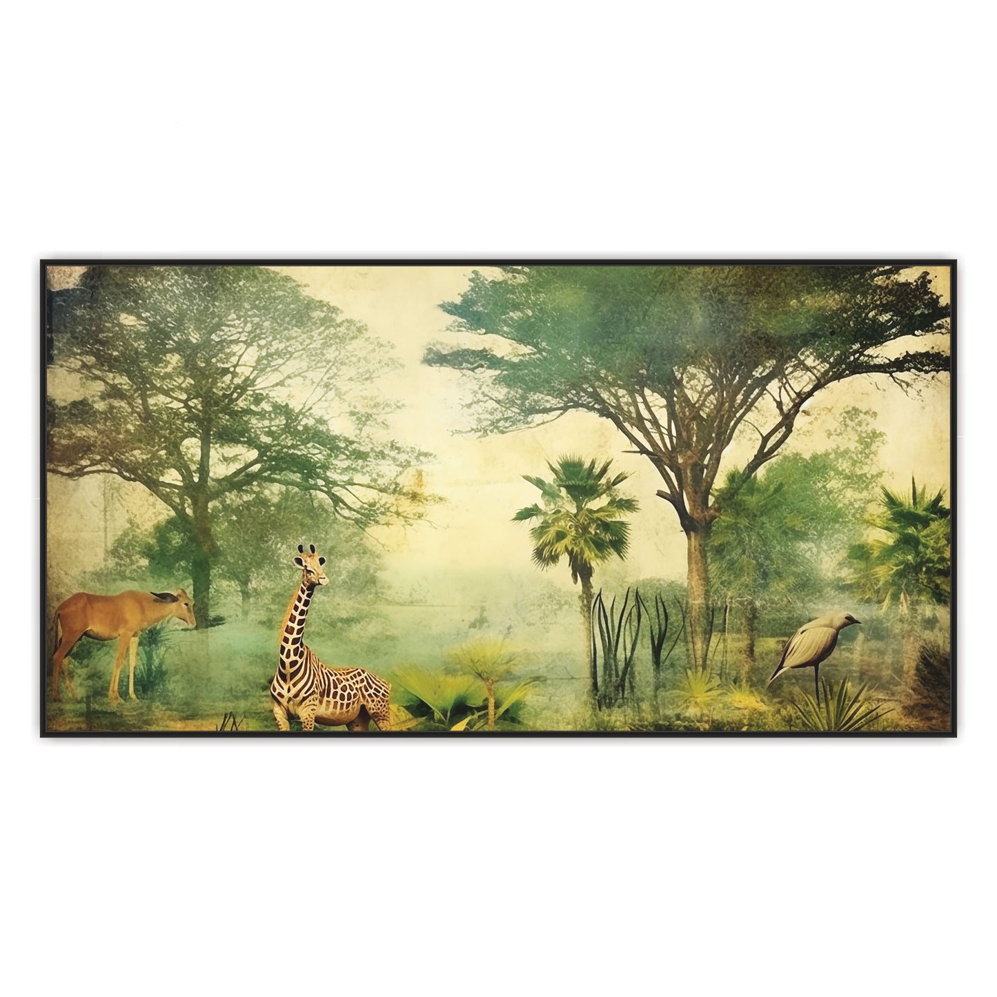 Forest wild life Landscape Canvas Art