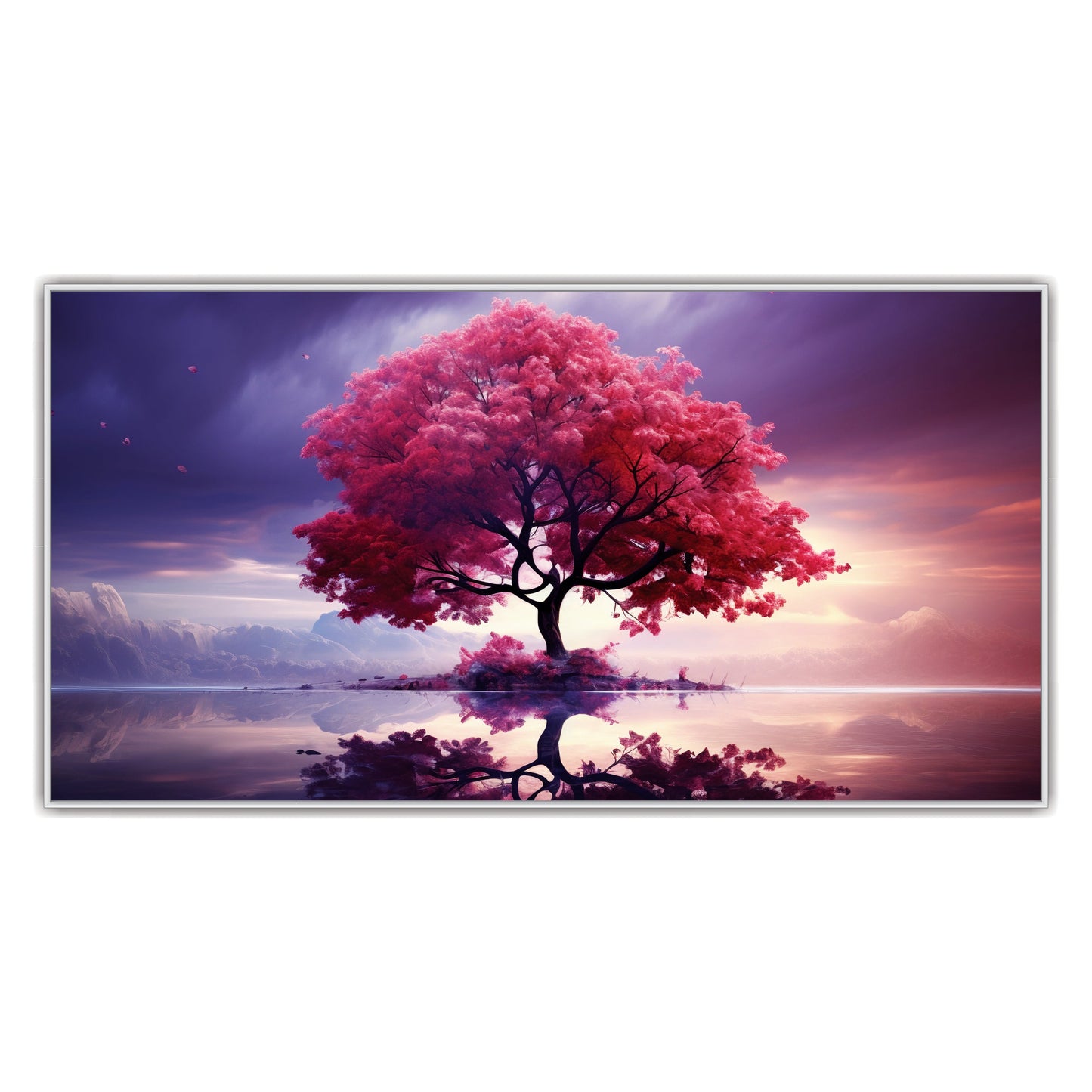 3D tree art Canvas Print Wall Painting