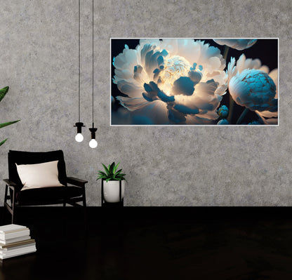 3D Flower art Canvas Print Wall Painting