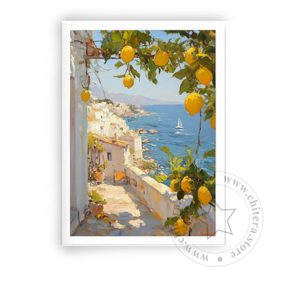 Mediterranean Lemon Tree Wall Art