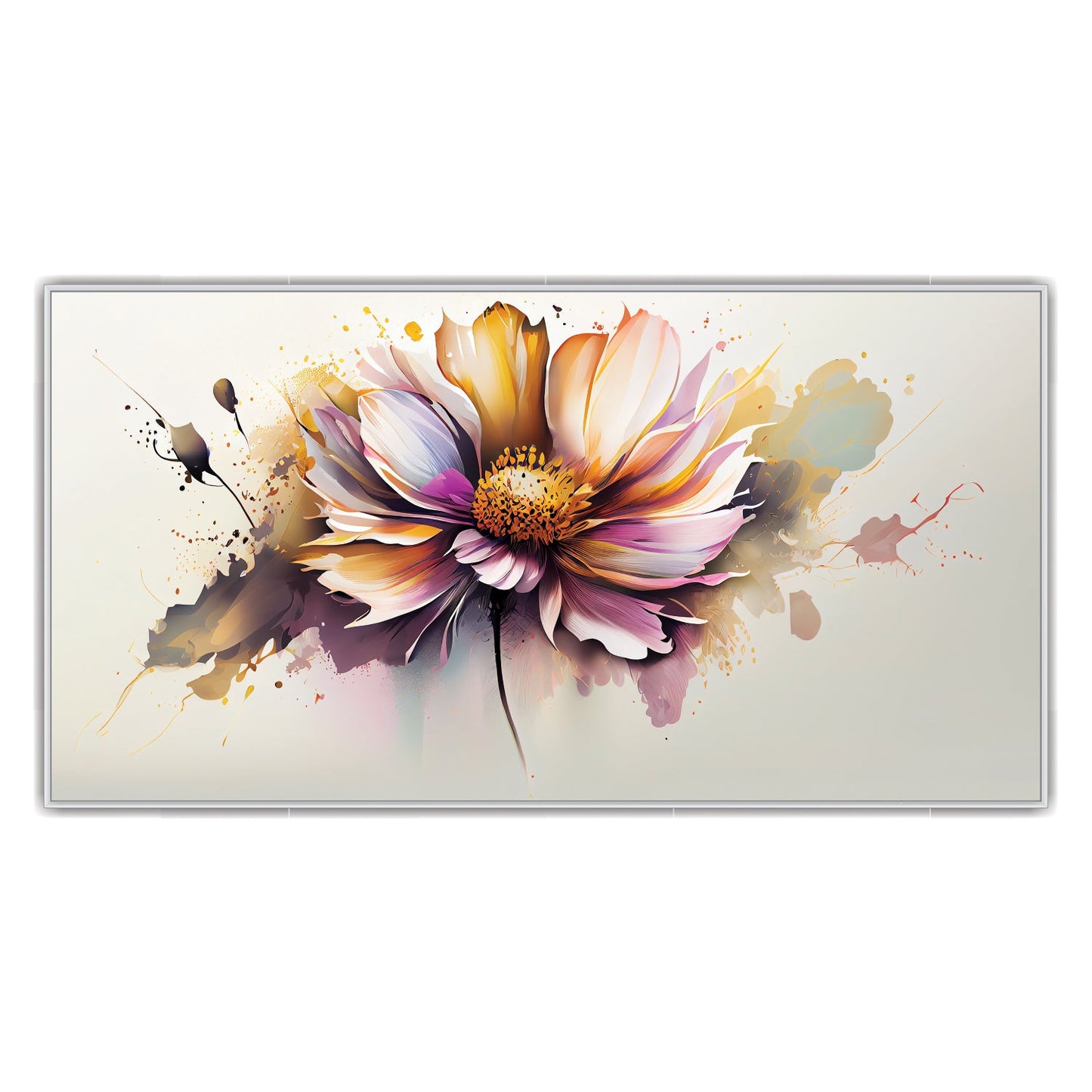 Flower Canvas Art Wall Painting