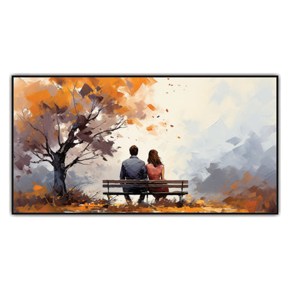 Brightly Colored Art Canvas Print Wall Painting