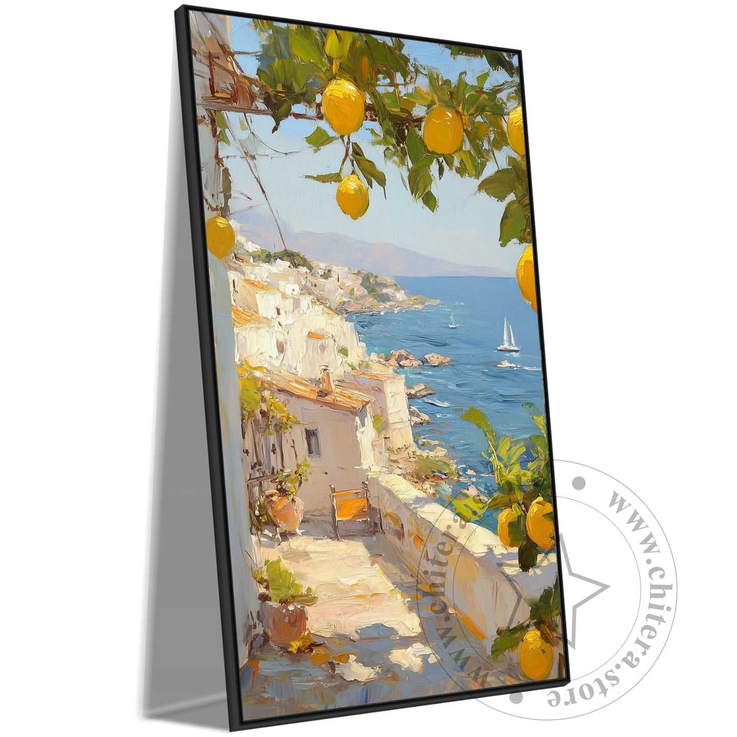 Mediterranean Lemon Tree Wall Art
