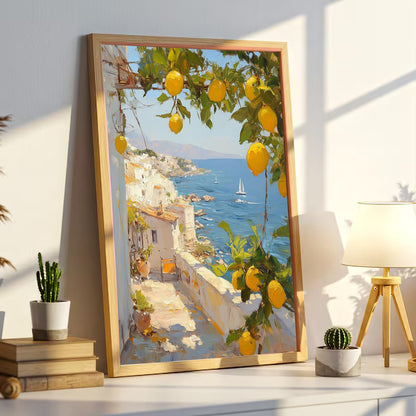 Mediterranean Lemon Tree Wall Art